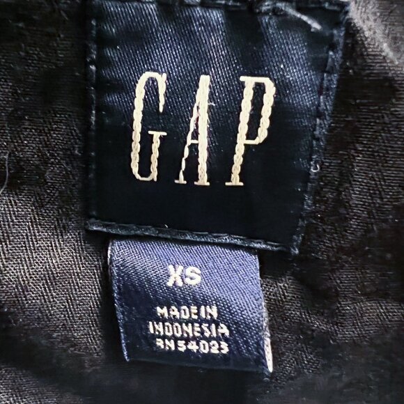 Black Toggle Duffle Car Coat Size Extra Small - Picture 5 of 10